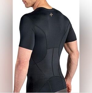 Tommie Copper Mens Lower Back Advanced Back & Muscle Support Breathable Shirt L